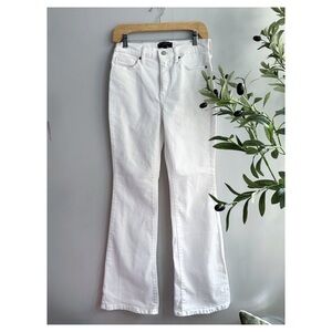 Banana Republic White Flare Jeans